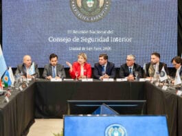 Orrego encabezó el cierre del encuentro federal de Seguridad