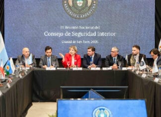 Orrego encabezó el cierre del encuentro federal de Seguridad