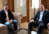 Santilli se reunió con el Gobernador Orrego en Casa Rosada