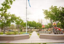 Santa Lucía inauguró la remodelación integral de la Plaza del Milagro