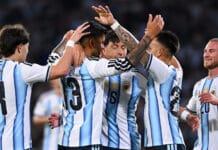 Argentina goleó 4 a 0 a Bolivia en Córdoba