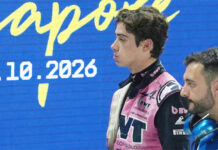 Colapinto abandonó nuevamente en el GP de Singapur por problemas en su auto Alpine