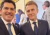 Francia: el Gobernador Orrego se entrevistó con el Presidente Macron