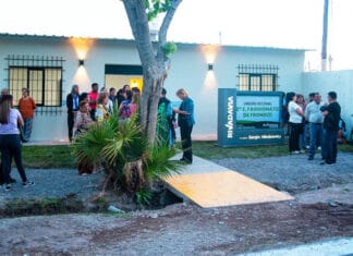 Miodowsky cumplió con el barrio Frondizi y la unión vecinal