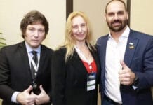 Milei viajará a Washington para participar de una gala hispana y se mostrará con Eduardo Bolsonaro