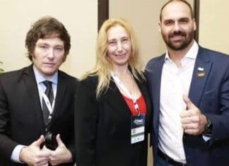 Milei viajará a Washington para participar de una gala hispana y se mostrará con Eduardo Bolsonaro