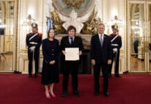 Milei recibió las cartas credenciales de los nuevos embajadores de Bélgica, Irlanda, Finlandia e Israel