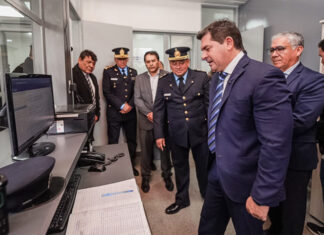 Orrego inauguró la refuncionalización de la Comisaría de Zonda