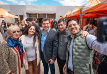 El Gobernador Orrego recorrió San Juan Cerca en Rawson