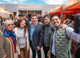 El Gobernador Orrego recorrió San Juan Cerca en Rawson